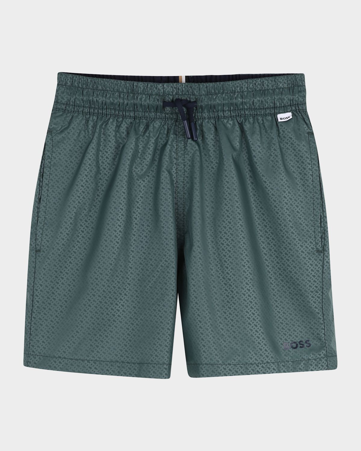 BOSS Boy 's Swim Shorts, Size 4-