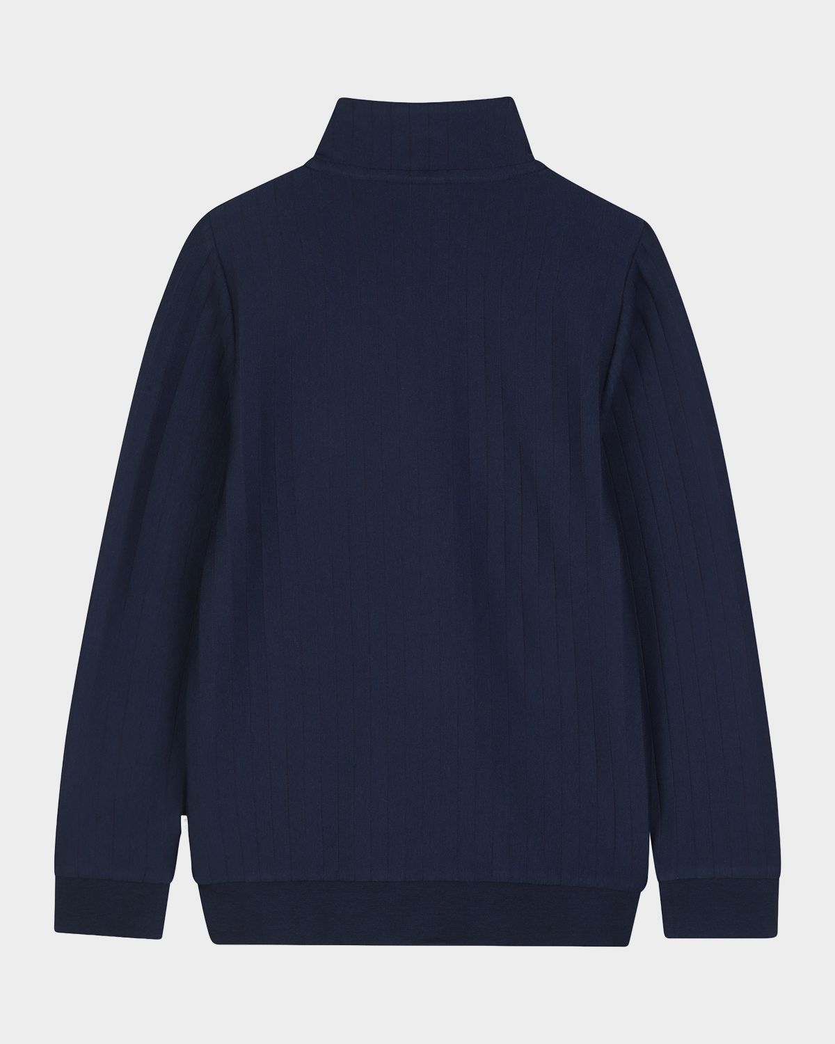 BOSS Boy 's Ribbed Cotton Full-Zip Cardigan, Size 8-16
