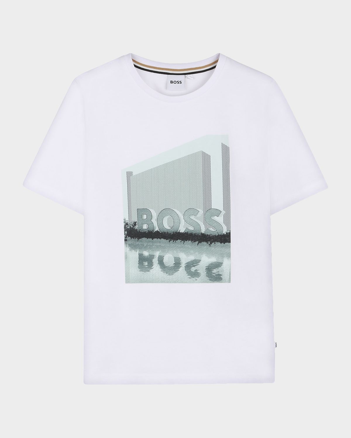 BOSS Boy 's Graphic-Print Short-Sleeve T-Shirt, Size 8-