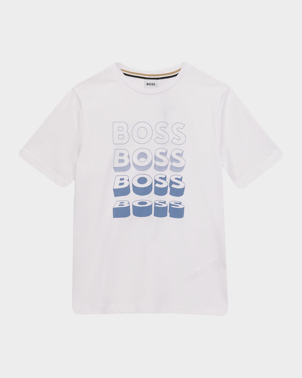 BOSS Boy 's Logo Cotton Jersey T-Shirt, Size 8-