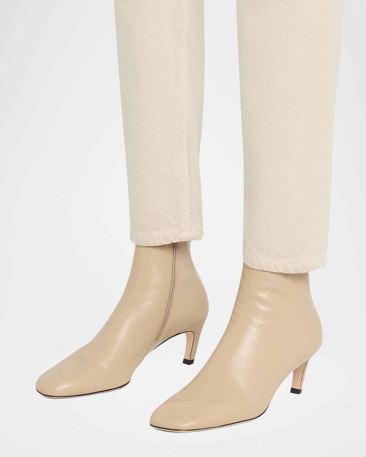 Toteme 50mm Soft Nappa Leather Ankle Boots | Thumbnail 5