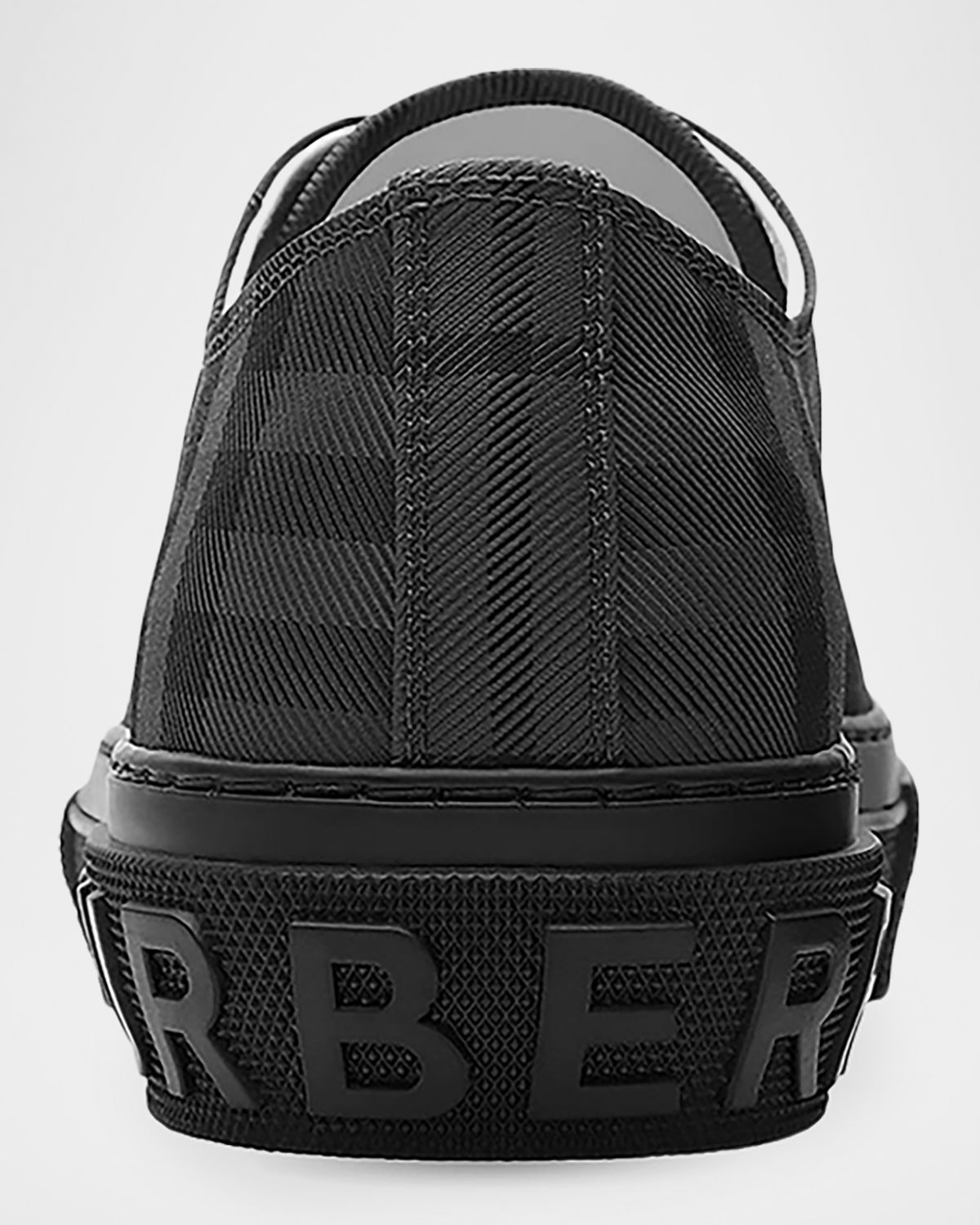 Burberry Men 's Jack Check Nylon-Blend Low-Top Sneakers | Thumbnail 6 Burberry Men 's Jack Check Nylon-Blend Low-Top Sneakers | Thumbnail 6