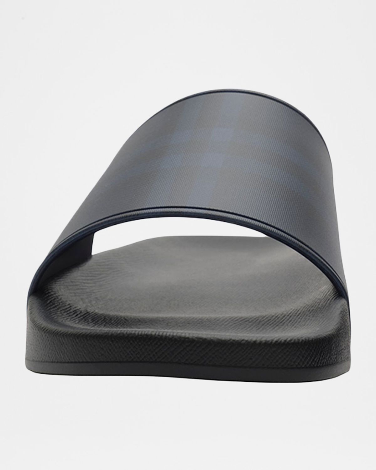 Burberry Men 's Furley Check Slides | Thumbnail 7