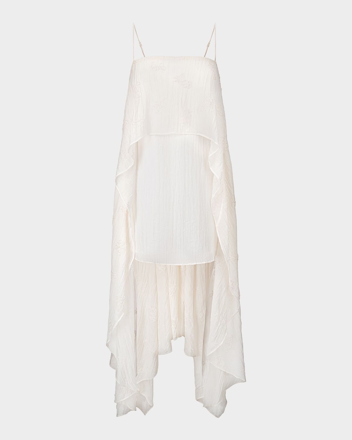 STAUD Valencia Beaded Organza High-Low Dress | Thumbnail 7 STAUD Valencia Beaded Organza High-Low Dress | Thumbnail 7