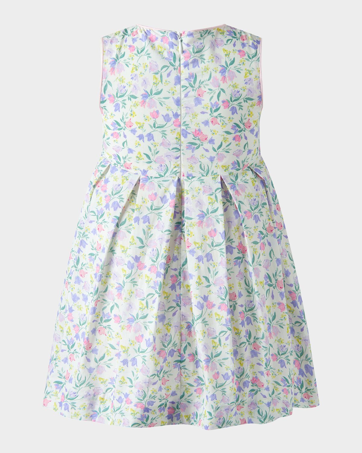 Rachel Riley Girl 's Tulip Pleated Dress, Size -8