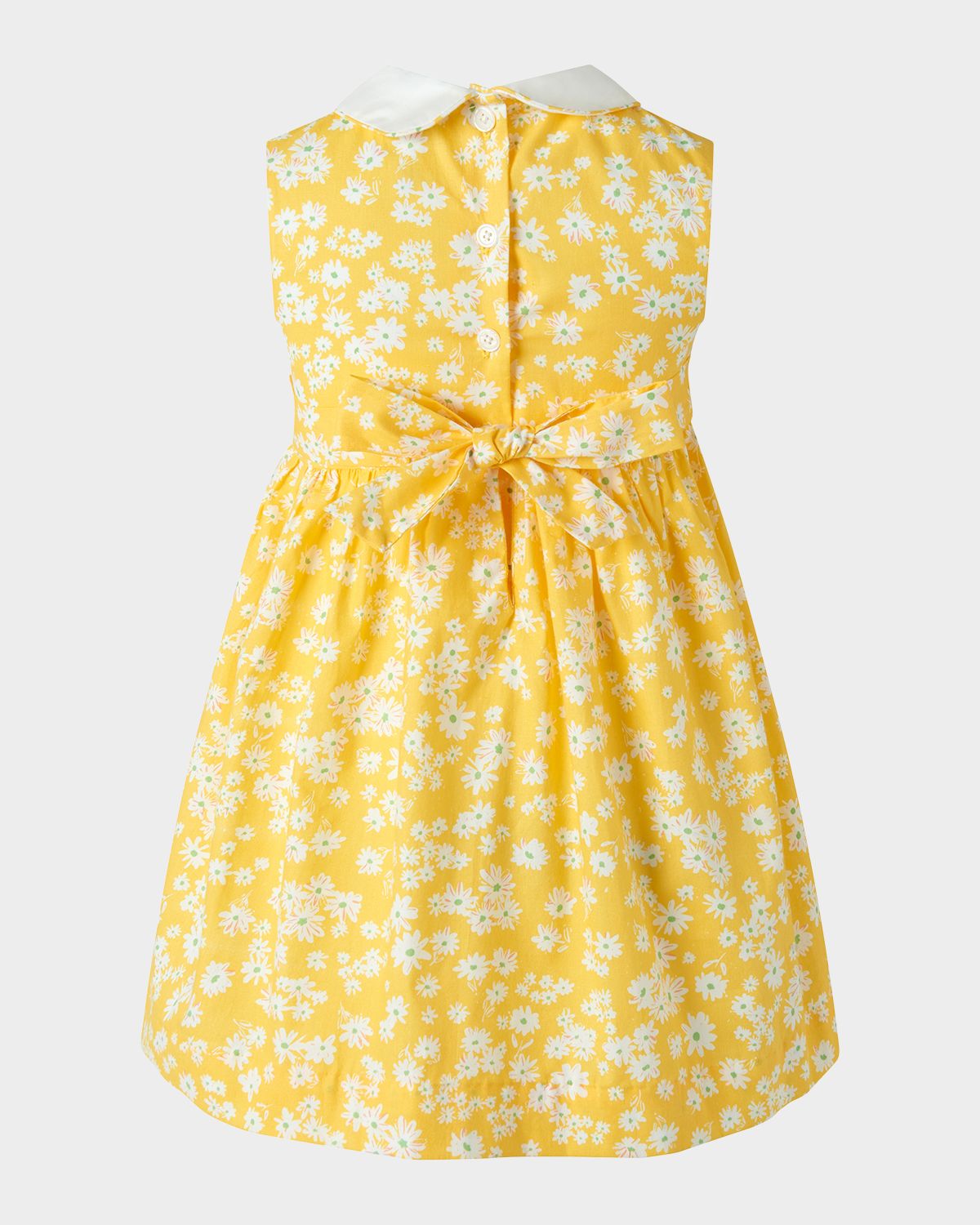 Rachel Riley Girl 's Daisy Peter Pan Collar Dress, Size 2-10