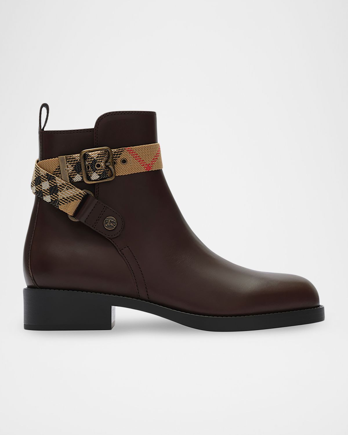 Burberry Huntley Leather Ankle Boots | Thumbnail 7