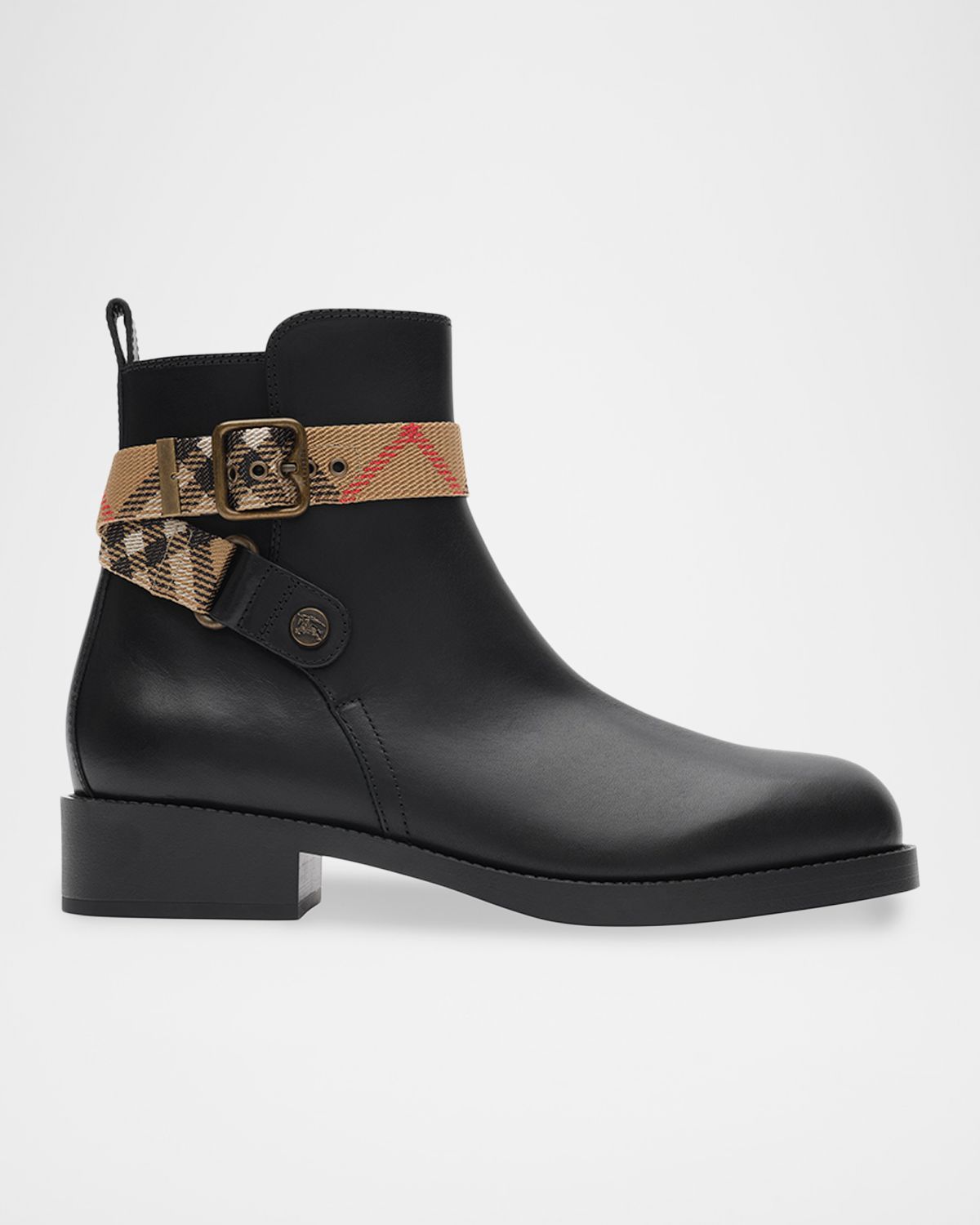 Burberry Huntley Leather Ankle Boots | Thumbnail 10
