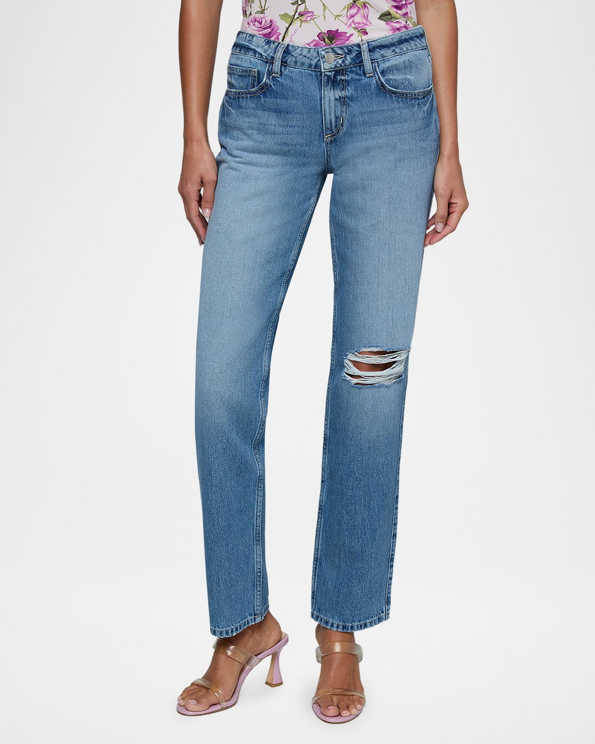 L 'Agence Armida Low-Rise Slouchy-Straight Jeans | Thumbnail 4 L 'Agence Armida Low-Rise Slouchy-Straight Jeans | Thumbnail 4