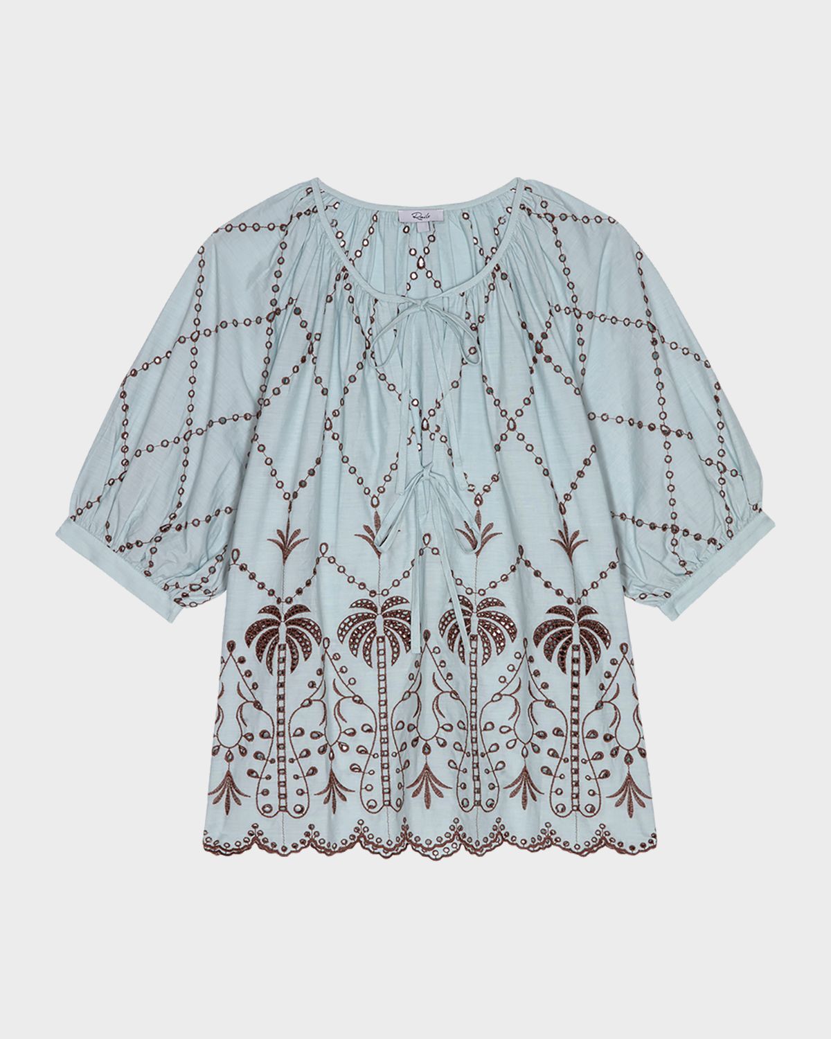 Rails Catalene Embroidered Cotton Blouse
