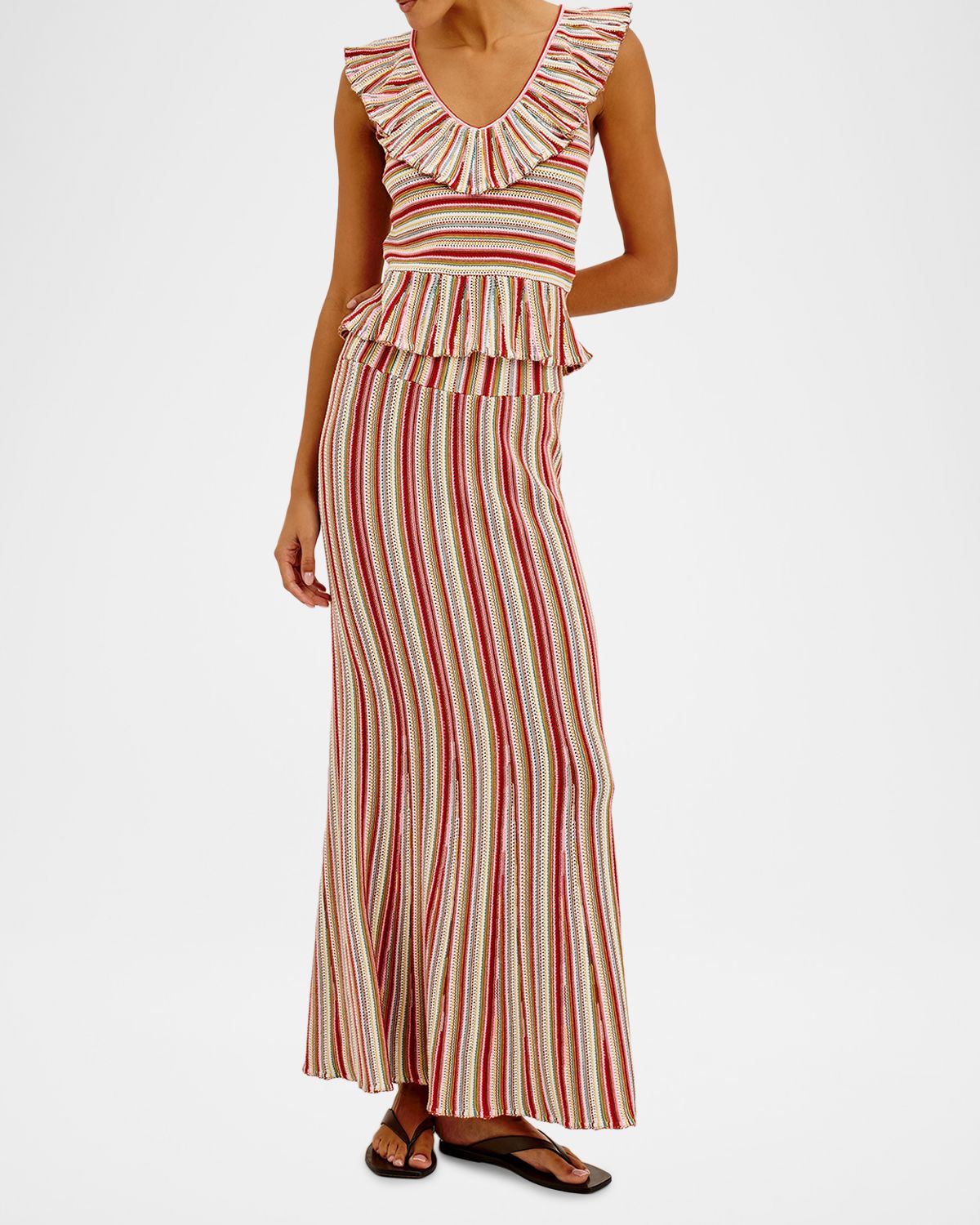 Rails Carmelita Stripe Crochet Top | Thumbnail 2 Rails Carmelita Stripe Crochet Top | Thumbnail 2