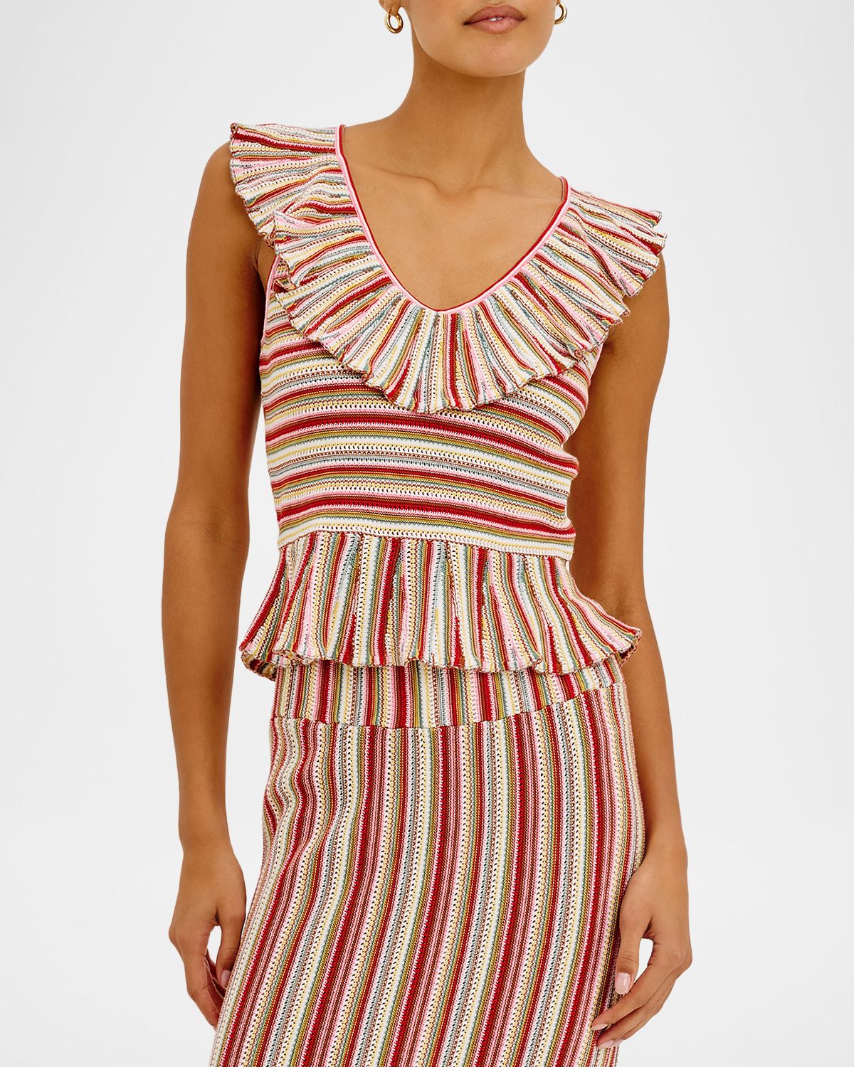 Rails Carmelita Stripe Crochet Top | Thumbnail 4 Rails Carmelita Stripe Crochet Top | Thumbnail 4