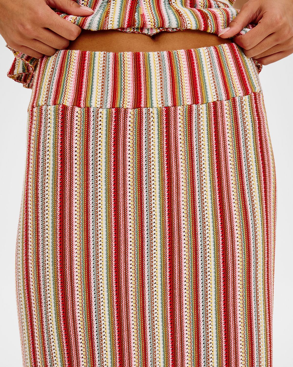 Rails Nari Stripe Crochet Maxi Skirt | Thumbnail 5 Rails Nari Stripe Crochet Maxi Skirt | Thumbnail 5