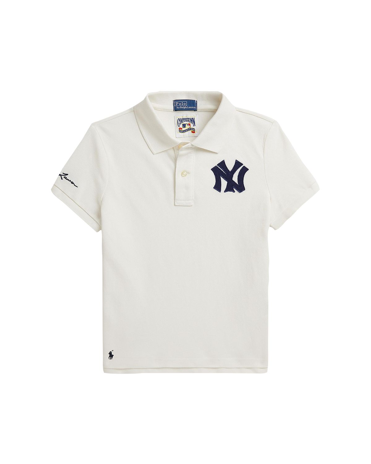 Polo Ralph Lauren Girl 's Yankees Cotton Mesh Polo hirt, ize -XL | Thumbnail 3