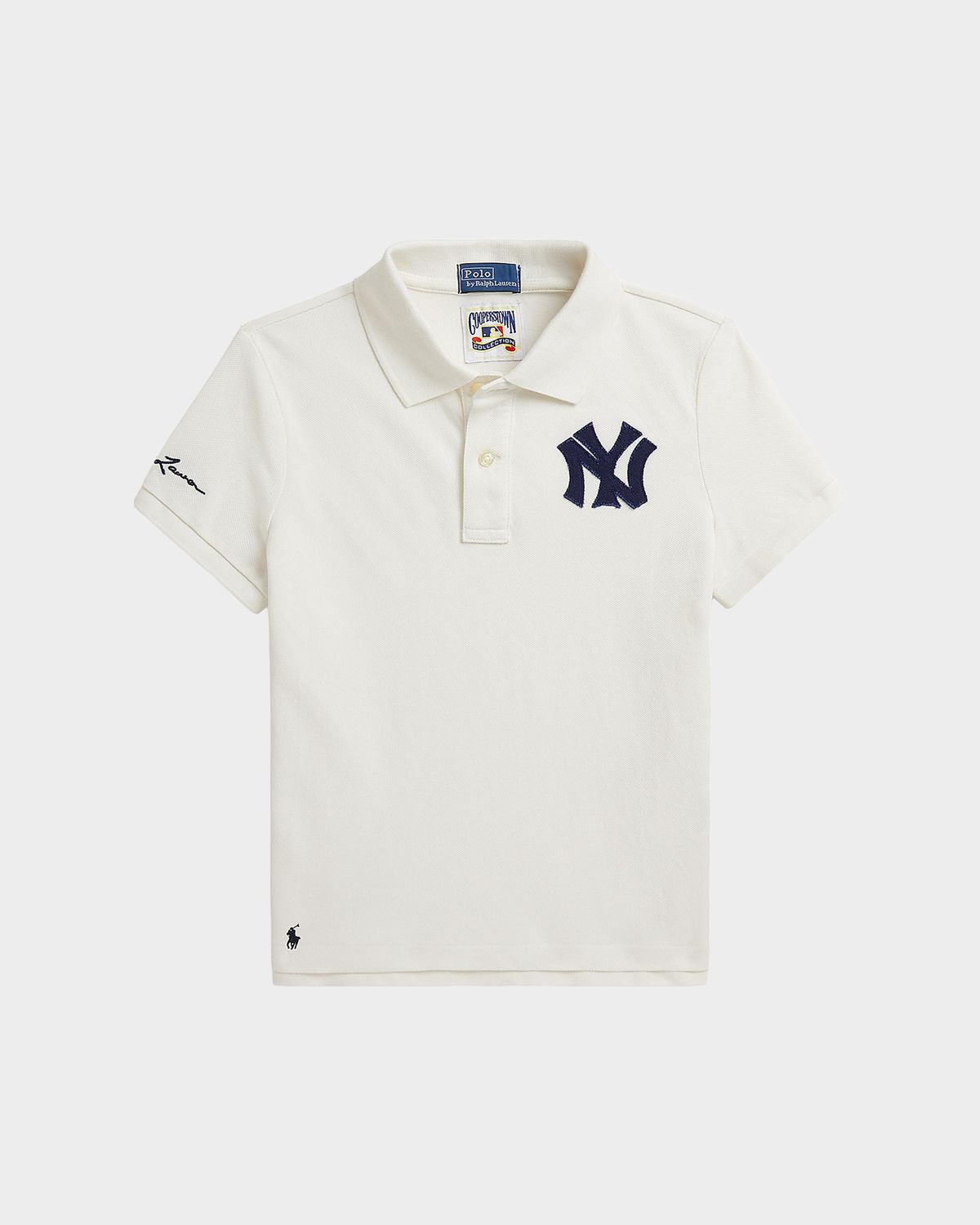 Polo Ralph Lauren Girl 's Yankees Cotton Mesh Polo hirt, ize -XL