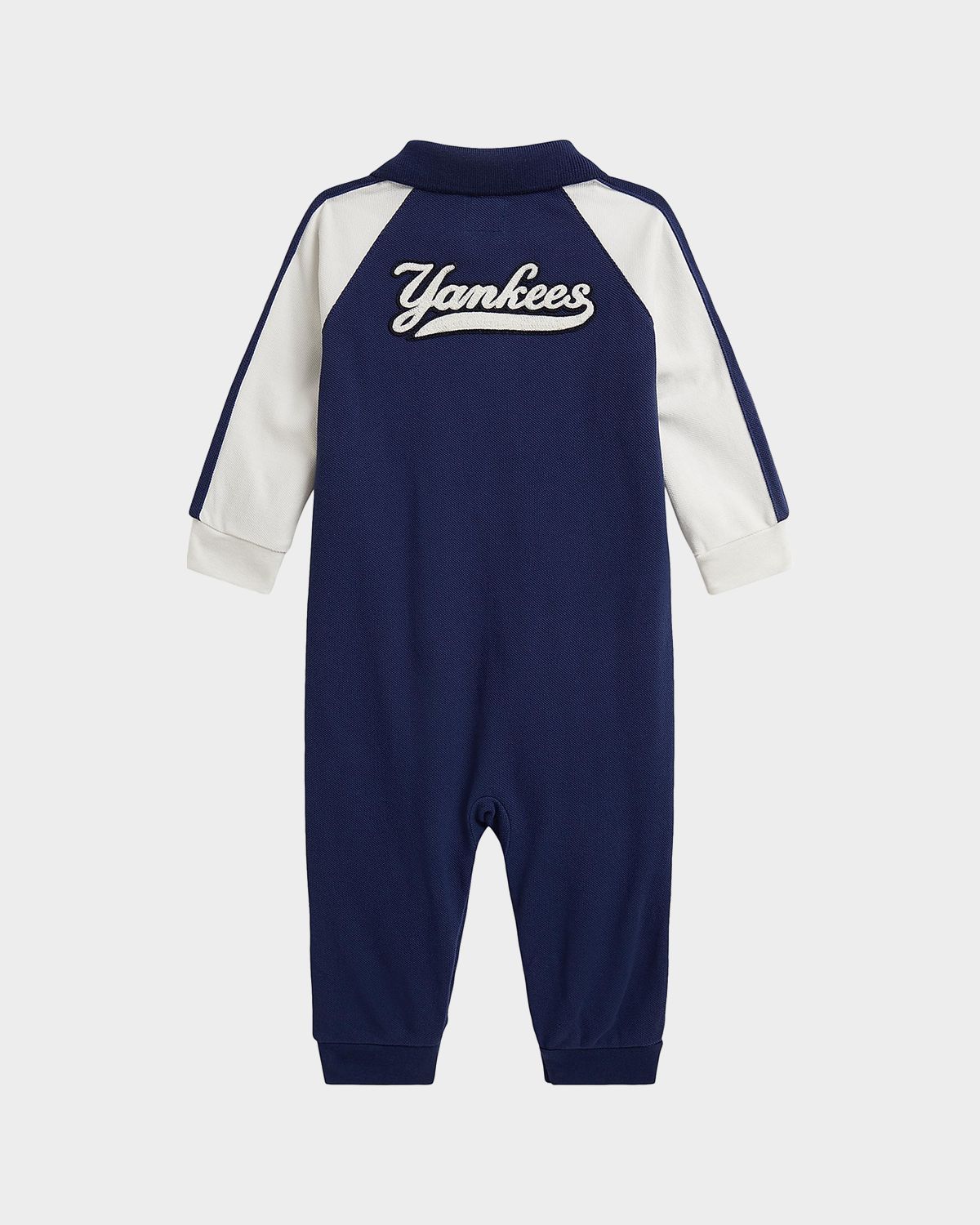 Polo Ralph Lauren Boy 's Yankees Polo Coverall, Size 3M-24M | Thumbnail 6 Polo Ralph Lauren Boy 's Yankees Polo Coverall, Size 3M-24M | Thumbnail 6