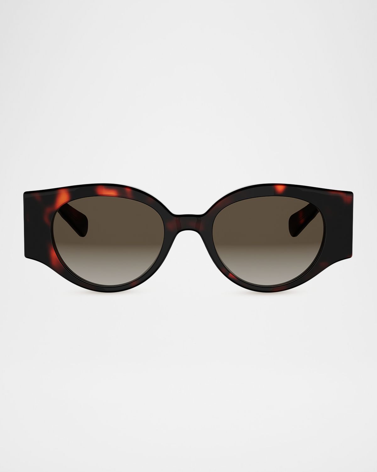 Celine Triomphe Stamp 51mm Round Sunglasses