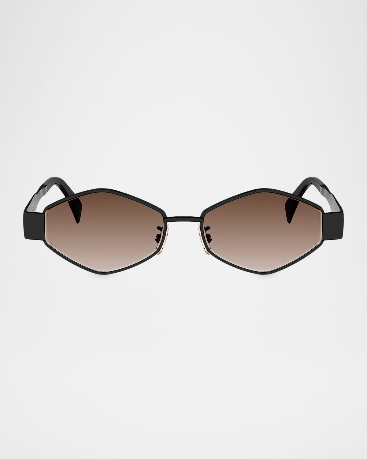 Celine Triomphe 52mm Metal Geometric Sunglasses