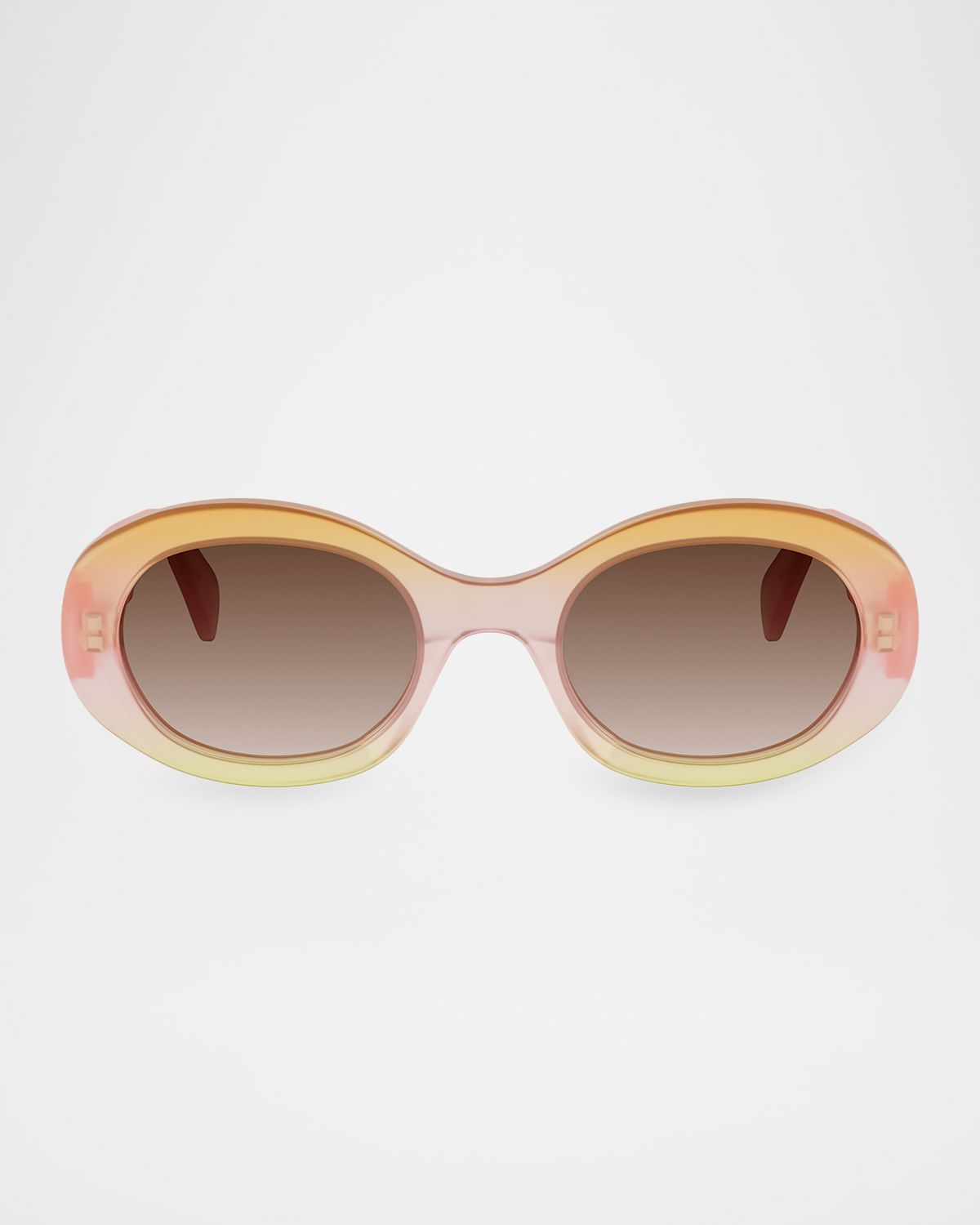 Celine Triomphe 52mm Oval Sunglasses