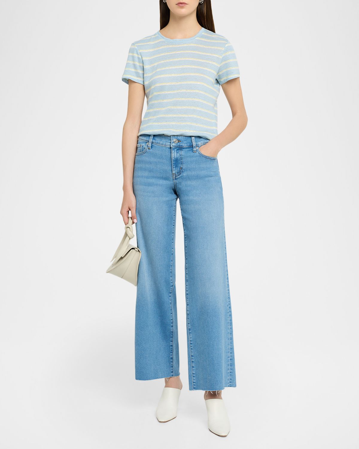 FRAME Low-Rise Le Slim Palazzo Jeans | Thumbnail 5 FRAME Low-Rise Le Slim Palazzo Jeans | Thumbnail 5
