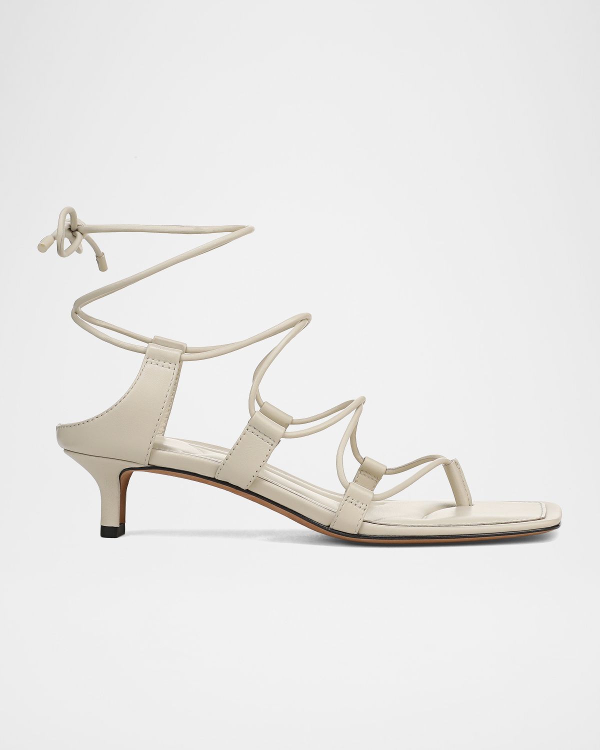 Vince 40mm Paulette Leather Thong Sandals