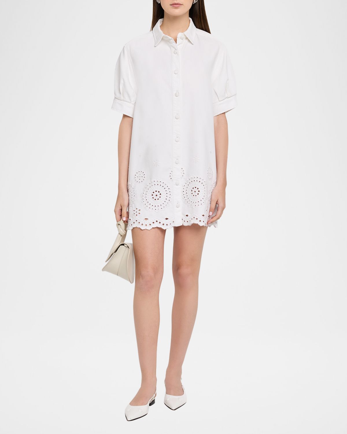 FRAME The Eyelet Play Dress | Thumbnail 5 FRAME The Eyelet Play Dress | Thumbnail 5