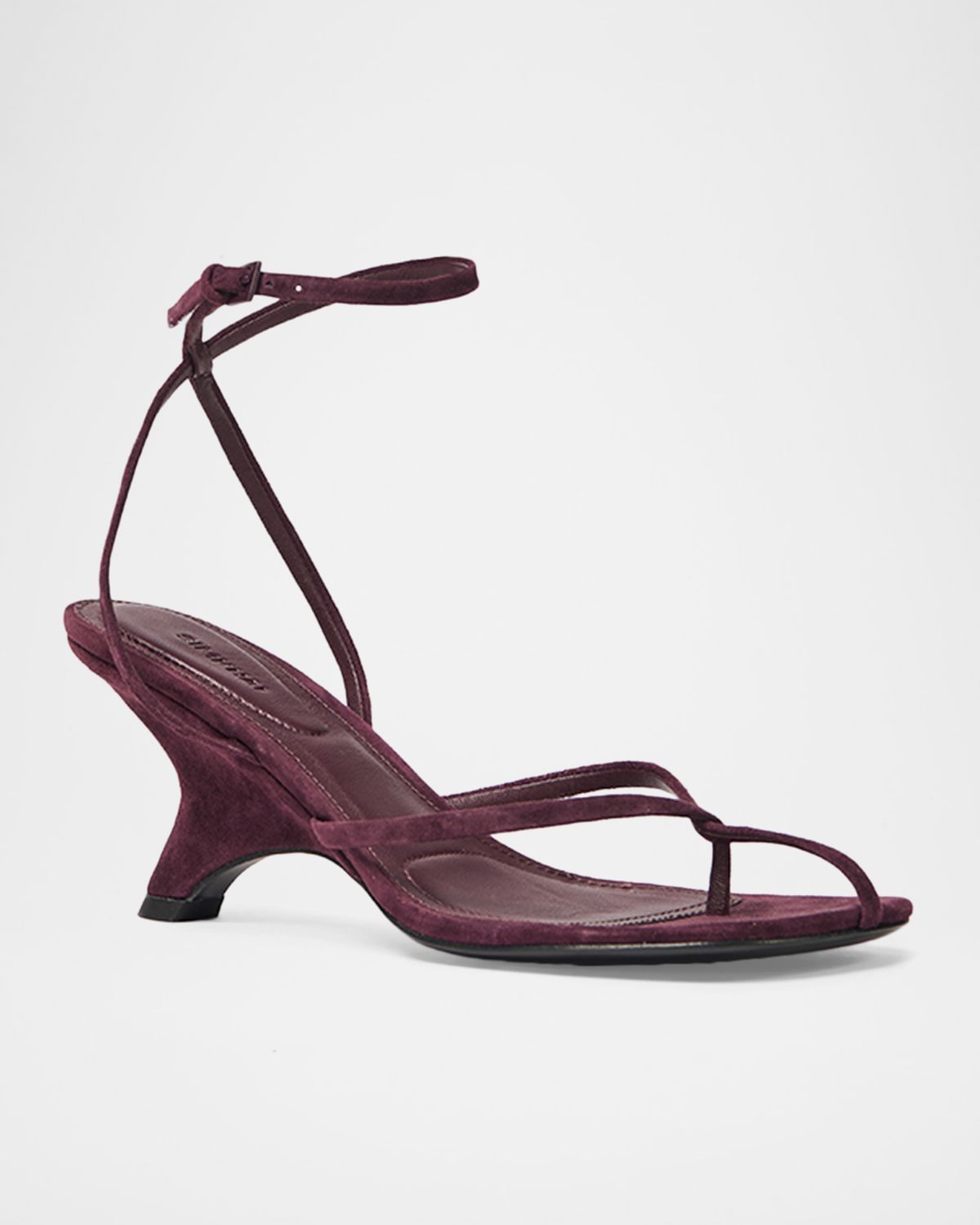SIMKHAI Kelsey Suede Ankle-Strap Sandals | Thumbnail 3 SIMKHAI Kelsey Suede Ankle-Strap Sandals | Thumbnail 3