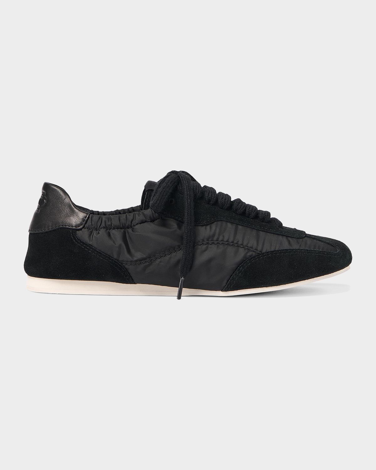 SIMKHAI Georgie Nylon and Suede Low-Top Sneakers | Thumbnail 4