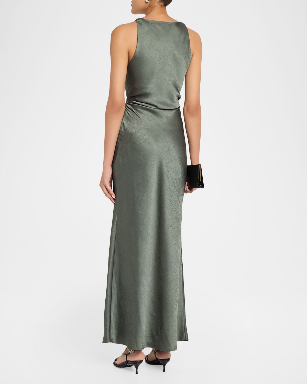 Vince Twist Satin Maxi Dress | Thumbnail 3