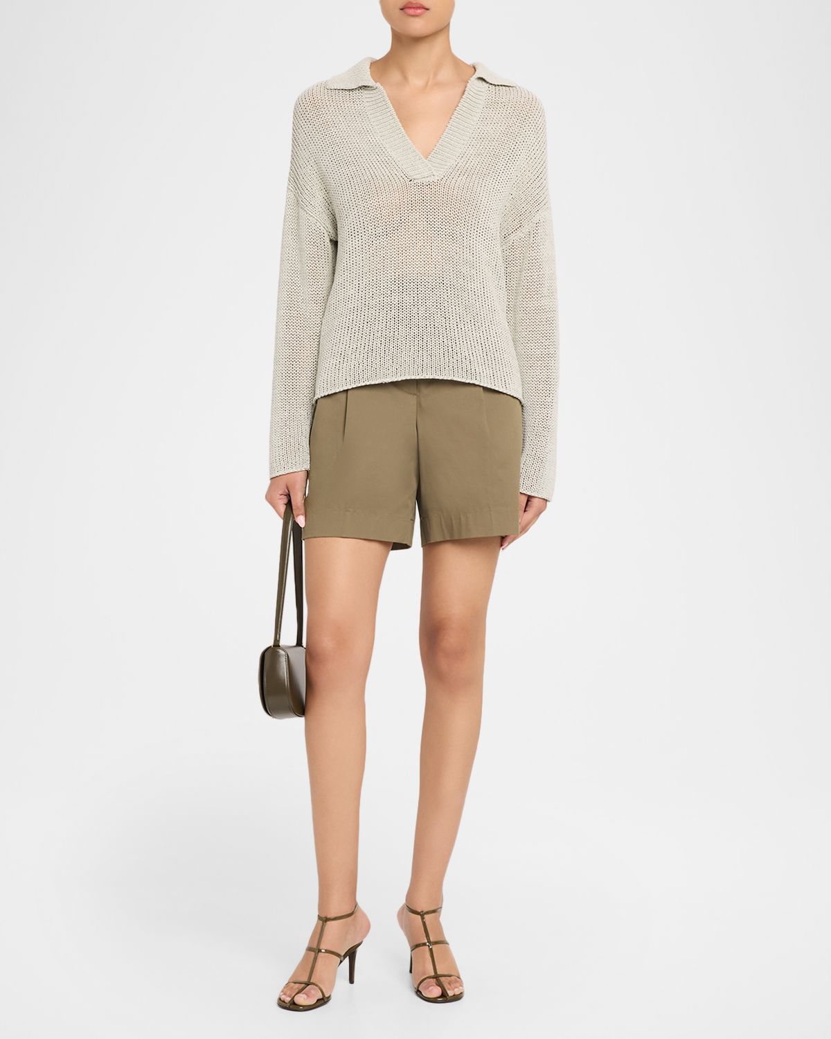 Vince Coated Cotton Sweater | Thumbnail 5 Vince Coated Cotton Sweater | Thumbnail 5