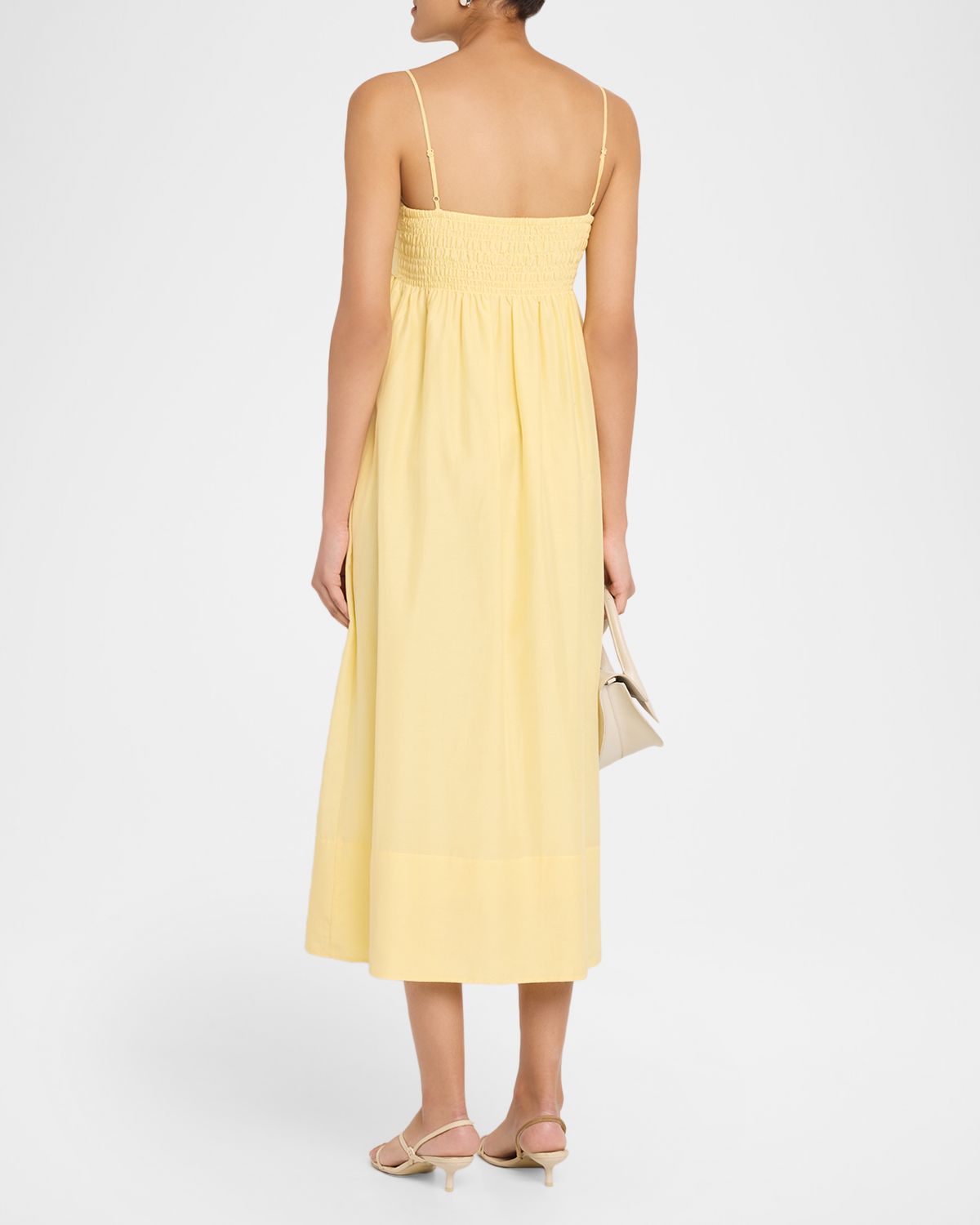 Vince Tie-Front Cotton Maxi Dress | Thumbnail 3