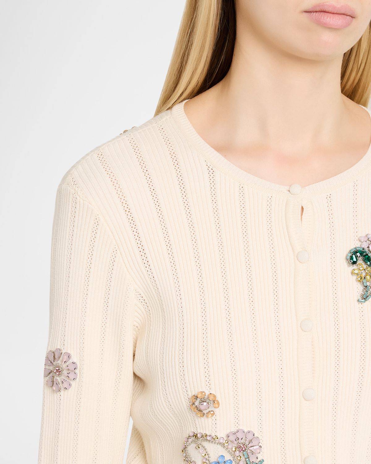 Cinq a Sept Allison Embellished Cardigan | Thumbnail 5 Cinq a Sept Allison Embellished Cardigan | Thumbnail 5