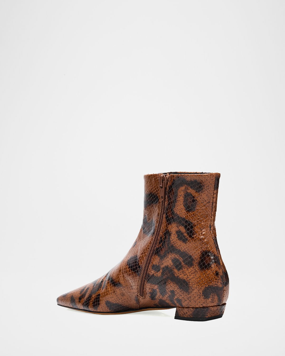Proenza Schouler Trap Snake-Embossed Leather Ankle Boots | Thumbnail 4 Proenza Schouler Trap Snake-Embossed Leather Ankle Boots | Thumbnail 4