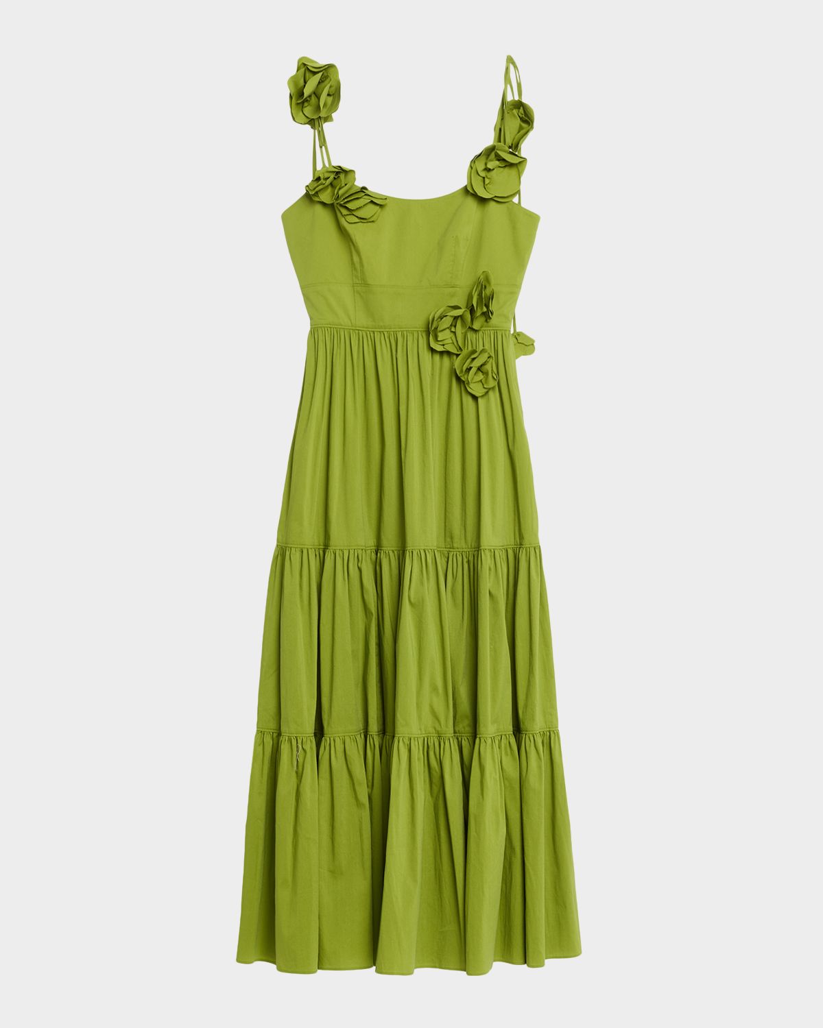 Cinq a Sept Kael 3D Rosette Midi Dress