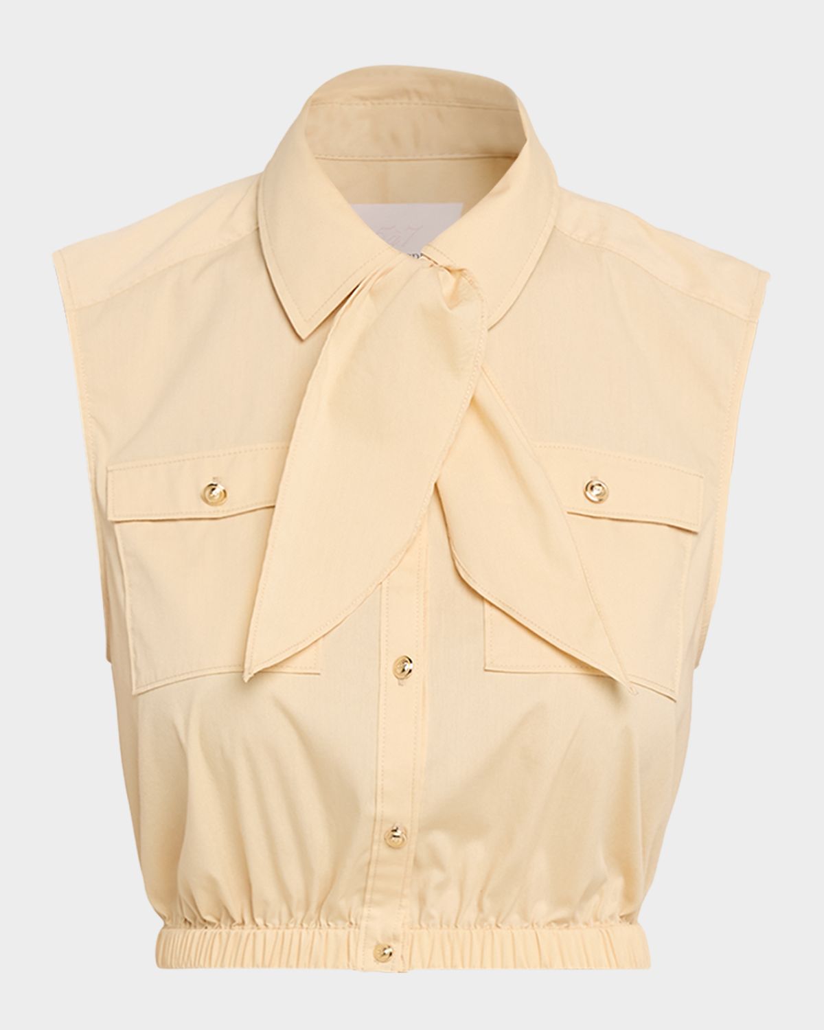 Cinq a Sept Lou Buttoned Poplin Top | Thumbnail 6 Cinq a Sept Lou Buttoned Poplin Top | Thumbnail 6
