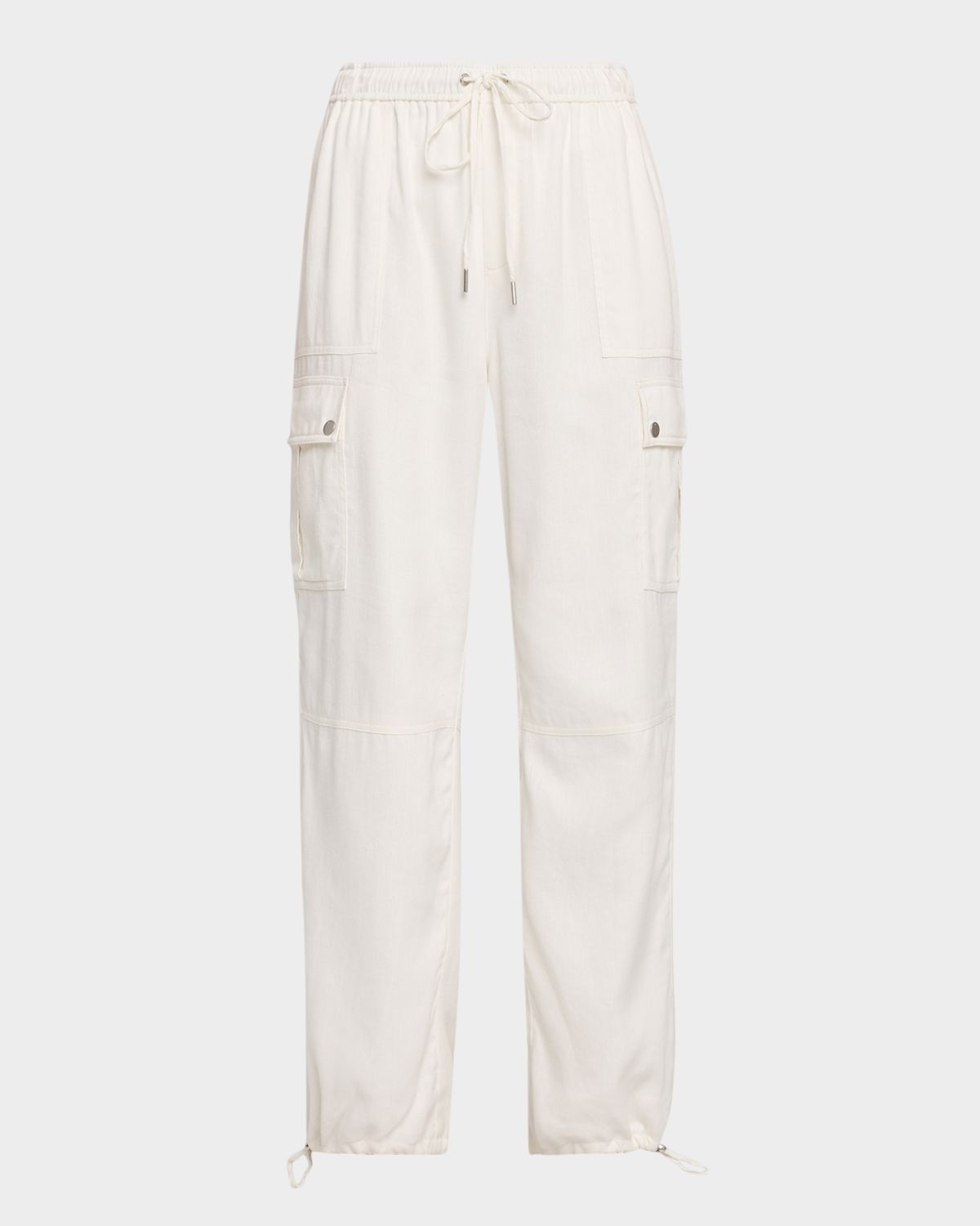 Cinq a Sept Crislin Linen-Blend Drawstring Cargo Pants | Thumbnail 6