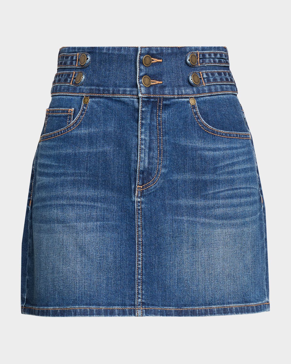 Ramy Brook Liv Denim Mini Skirt