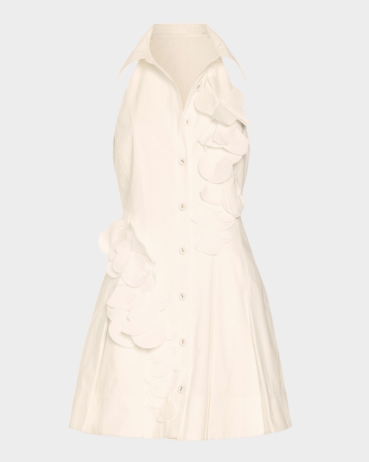 Ramy Brook Donna Floral Mini Shirtdress