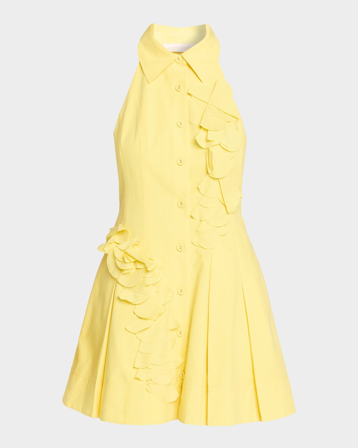 Ramy Brook Donna Floral Mini Shirtdress