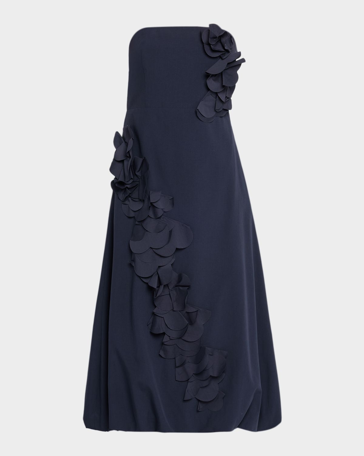 Ramy Brook Zaria Floral Bubble-Hem Midi Dress