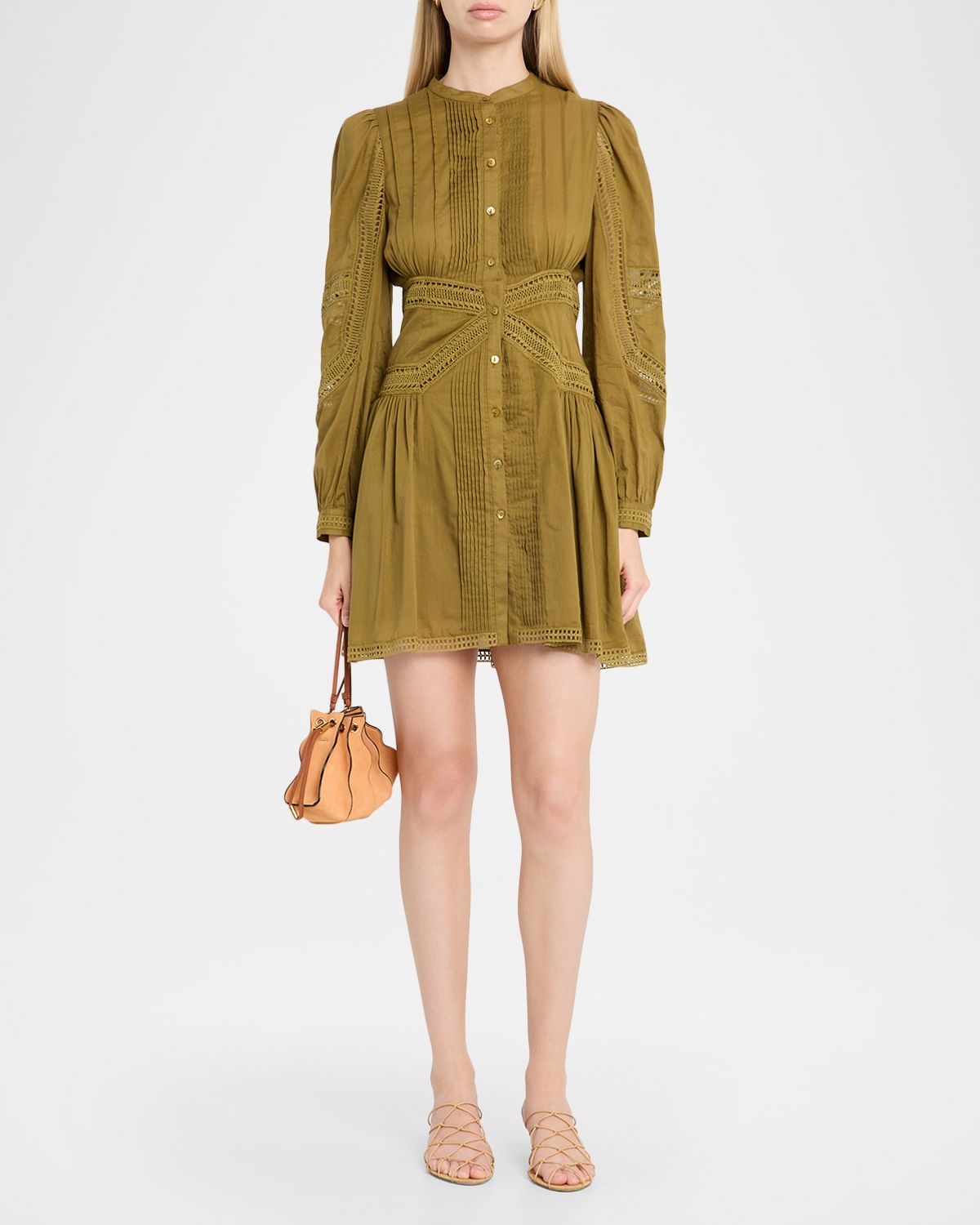 Ulla Johnson Elysia Embroidered Cotton Mini Dress | Thumbnail 4