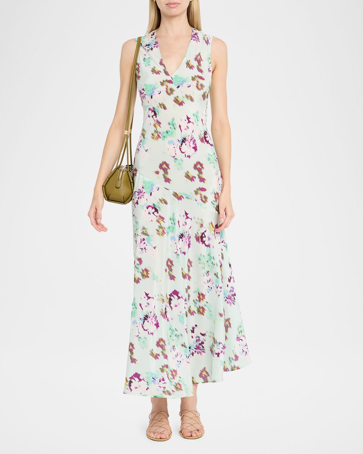 Ulla Johnson Elowen Floral Silk Maxi Dress | Thumbnail 4