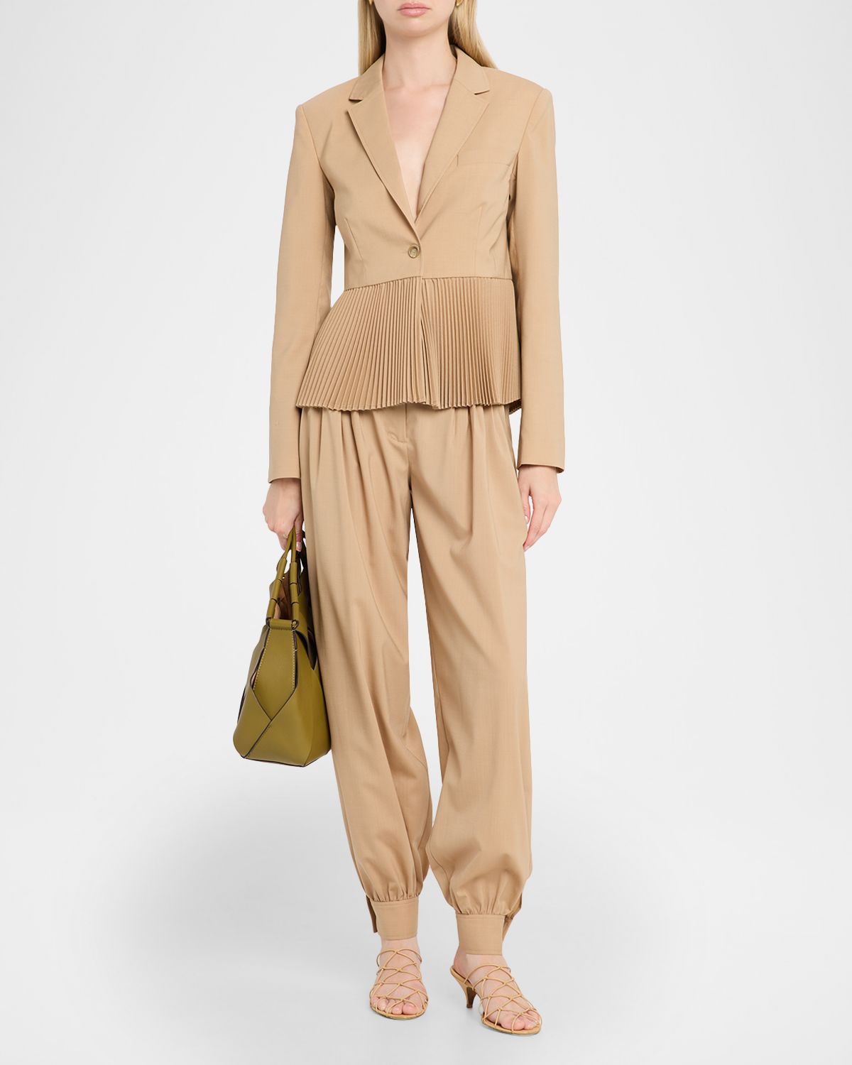 Ulla Johnson Greta Pleated Blazer | Thumbnail 4 Ulla Johnson Greta Pleated Blazer | Thumbnail 4