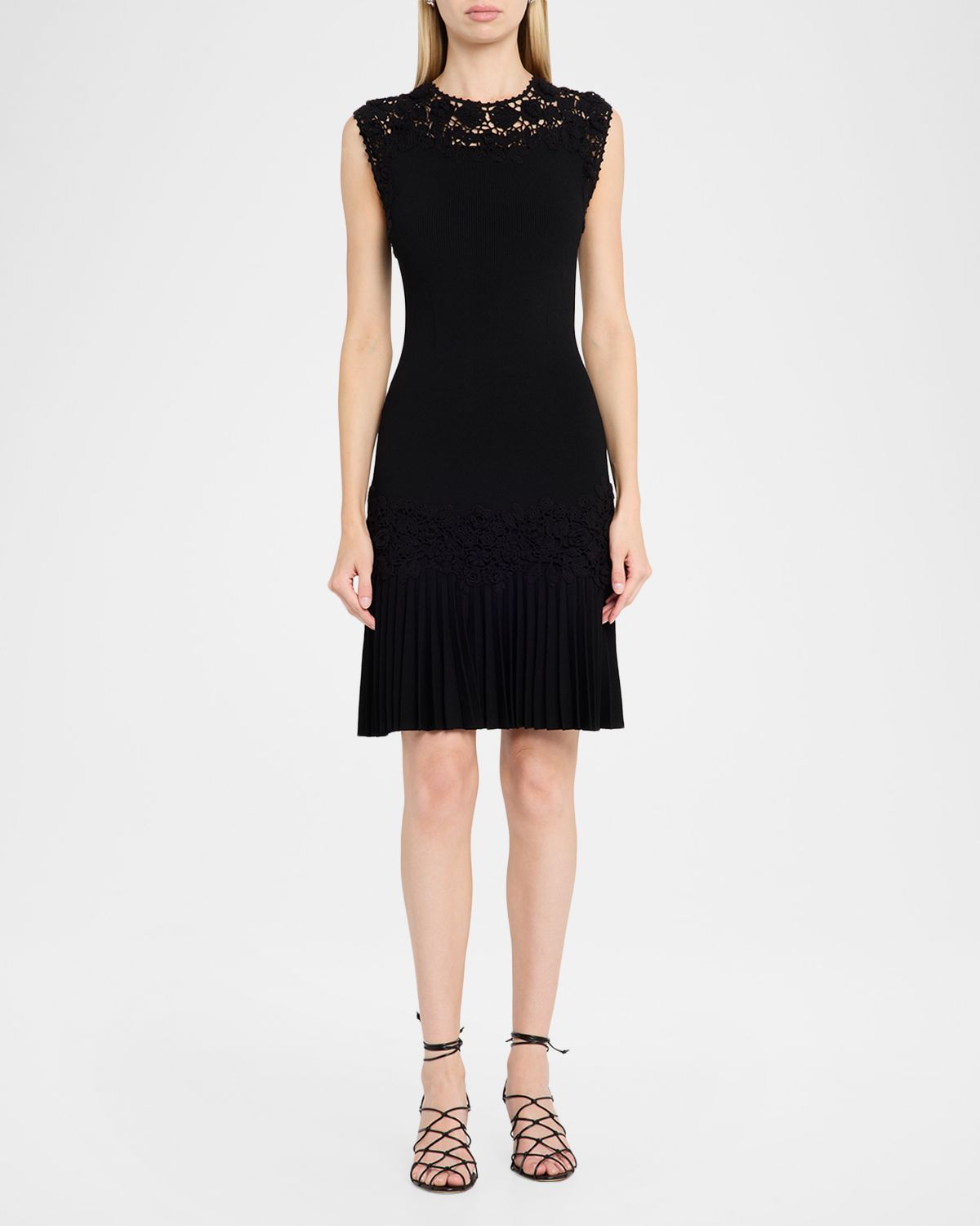 Ulla Johnson Noemie Crochet Knit Mini Dress | Thumbnail 4