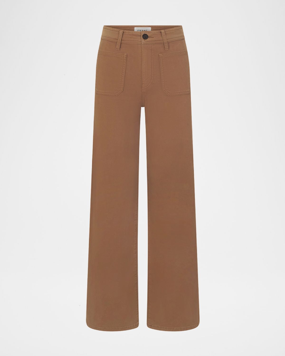 FRAME Le Slim Palazzo Modernist Pocket Jeans - Women's Clothing