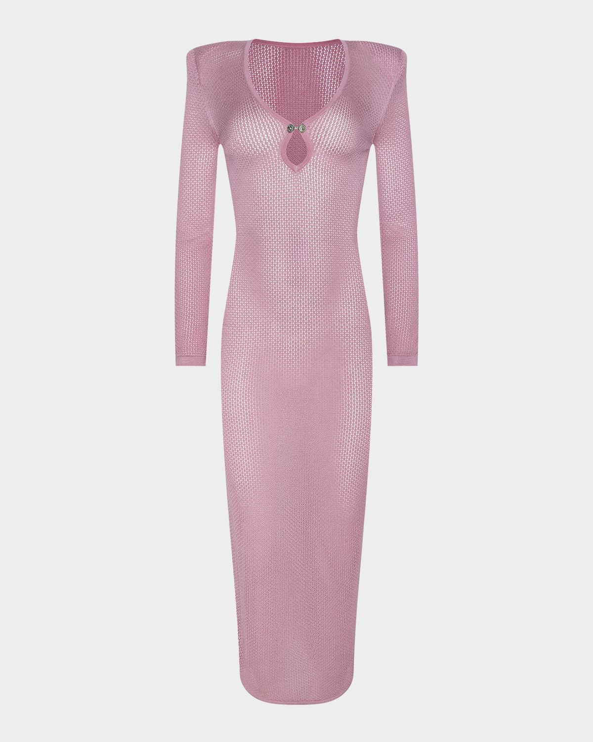 L 'Agence Sydney Open-Stitch Cutout Bodycon Maxi Dress | Thumbnail 5 L 'Agence Sydney Open-Stitch Cutout Bodycon Maxi Dress | Thumbnail 5