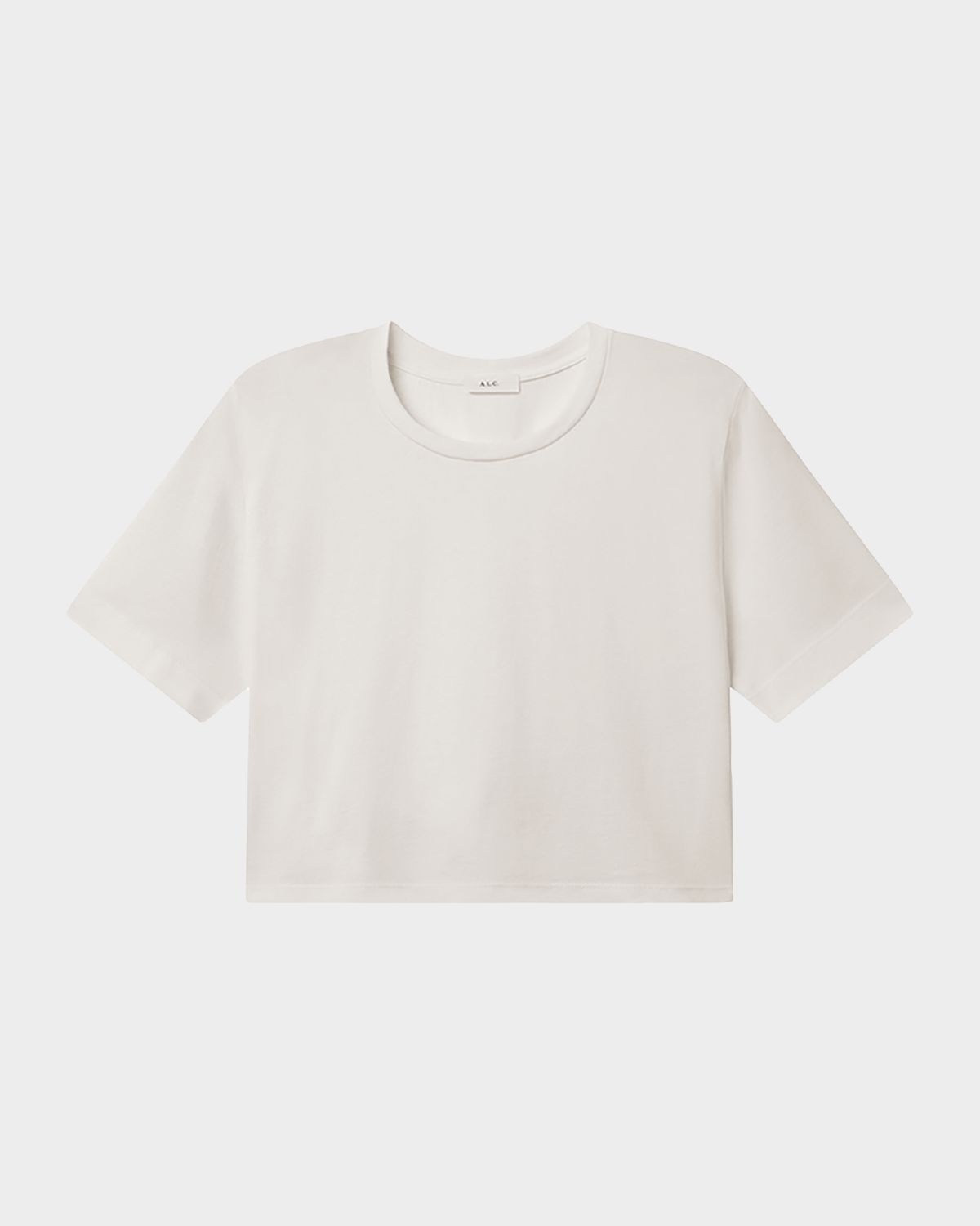 A.L.C. Kali Cropped Crewneck Tee
