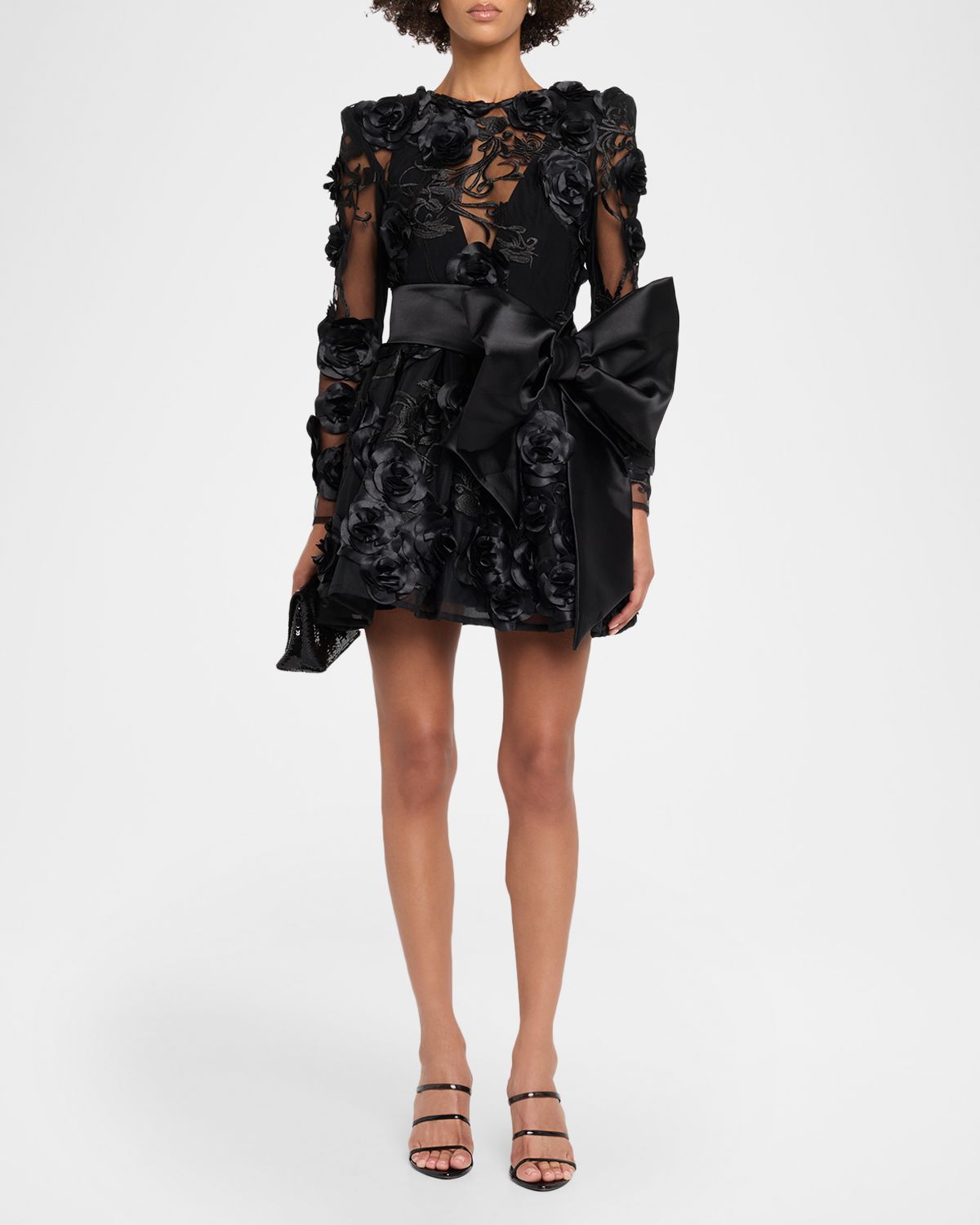 ZHIVAGO The Beautiful & The Lost Floral Mesh Mini Dress | Thumbnail 2 ZHIVAGO The Beautiful & The Lost Floral Mesh Mini Dress | Thumbnail 2