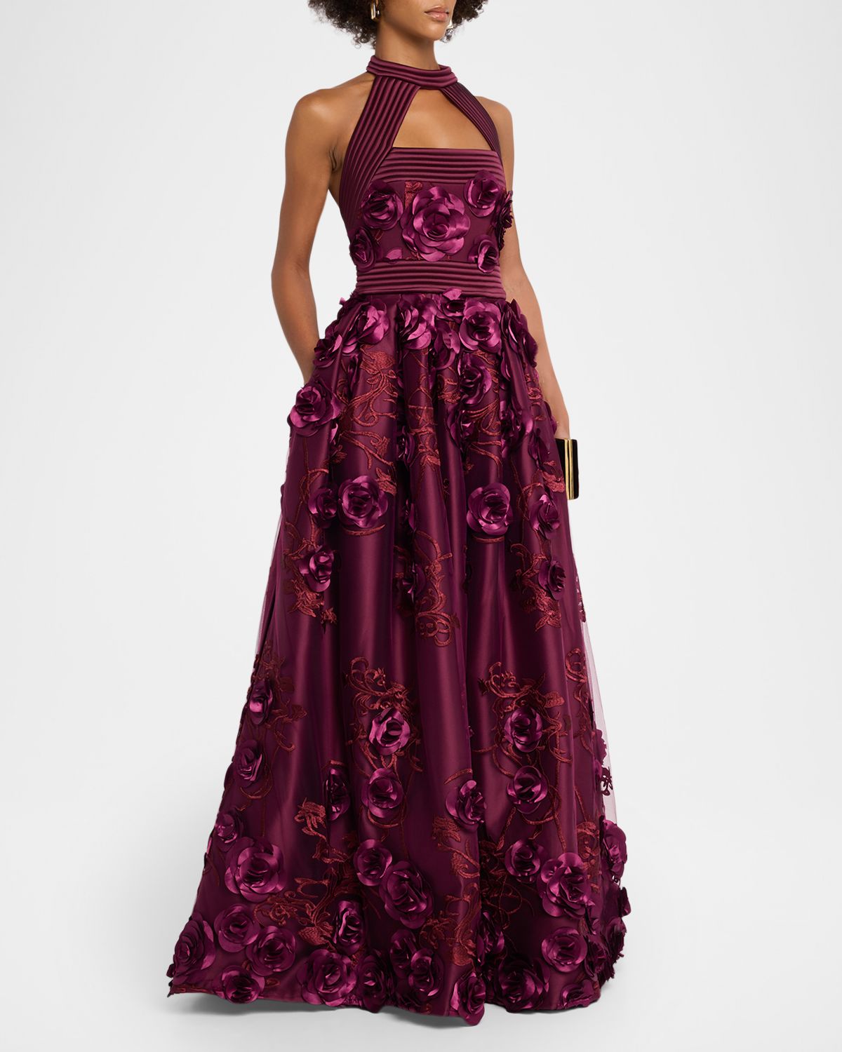 ZHIVAGO The Beautiful Embroidered Floral Gown | Thumbnail 4 ZHIVAGO The Beautiful Embroidered Floral Gown | Thumbnail 4