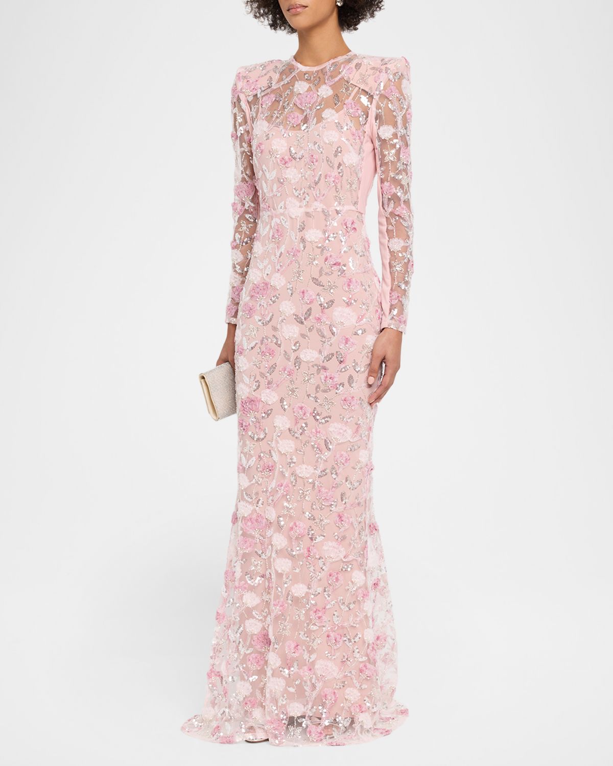 ZHIVAGO The Death of Roses Embellished Gown | Thumbnail 4